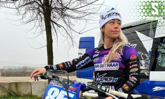 Motorcrosser Nancy van de Ven racet op scooter én strijdt voor WMX-WK: 'Ik durf niet te vroeg te juichen'