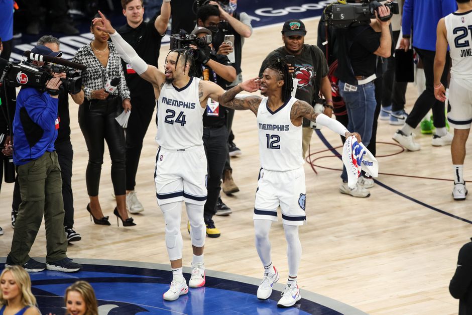 Memphis Grizzlies na 7 jaar weer verder in play-offs NBA: Warriors volgende tegenstander