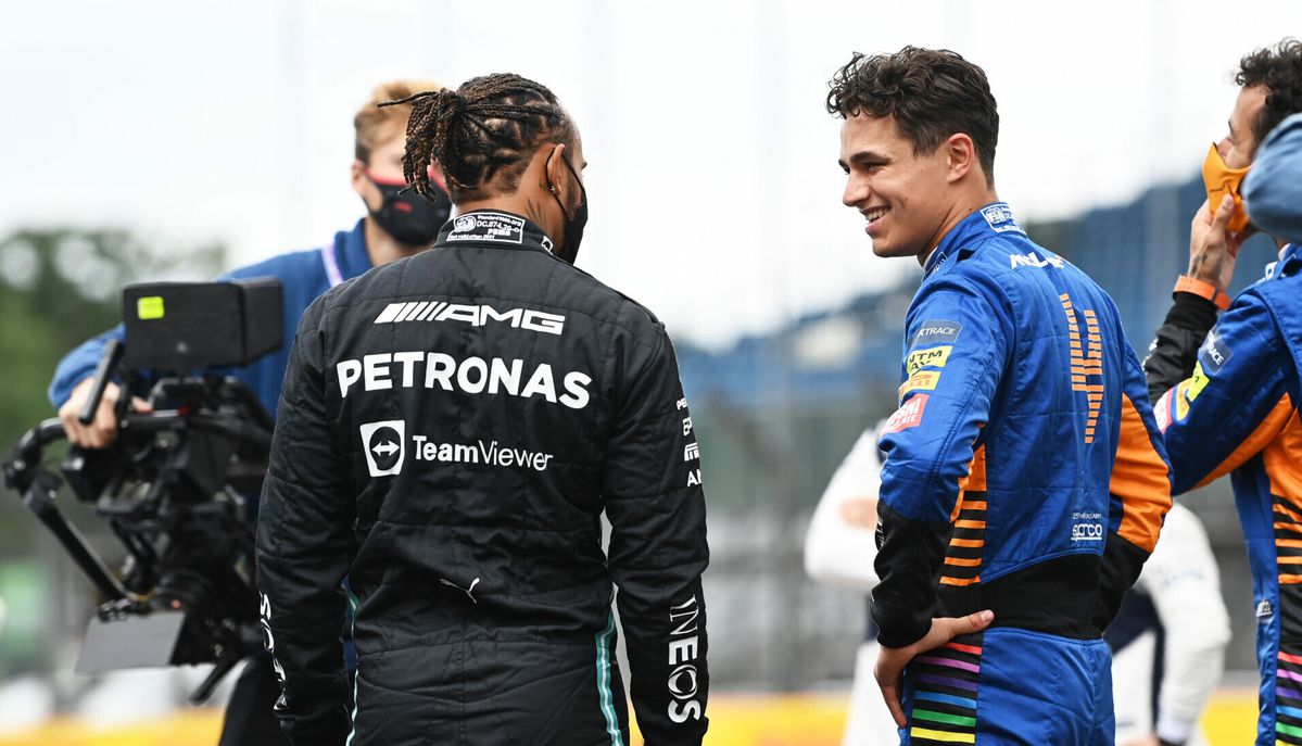 'Lando Norris ideale Hamilton-opvolger bij Mercedes, opmerkelijk veel stemmen voor Max Verstappen'
