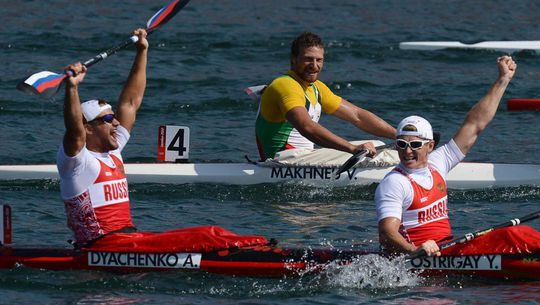 Russische kanovaarders vallen buiten de boot voor Rio