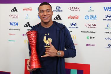 Dit is waarom Kylian Mbappé de Man van de Match-trofee telkens omdraait op WK