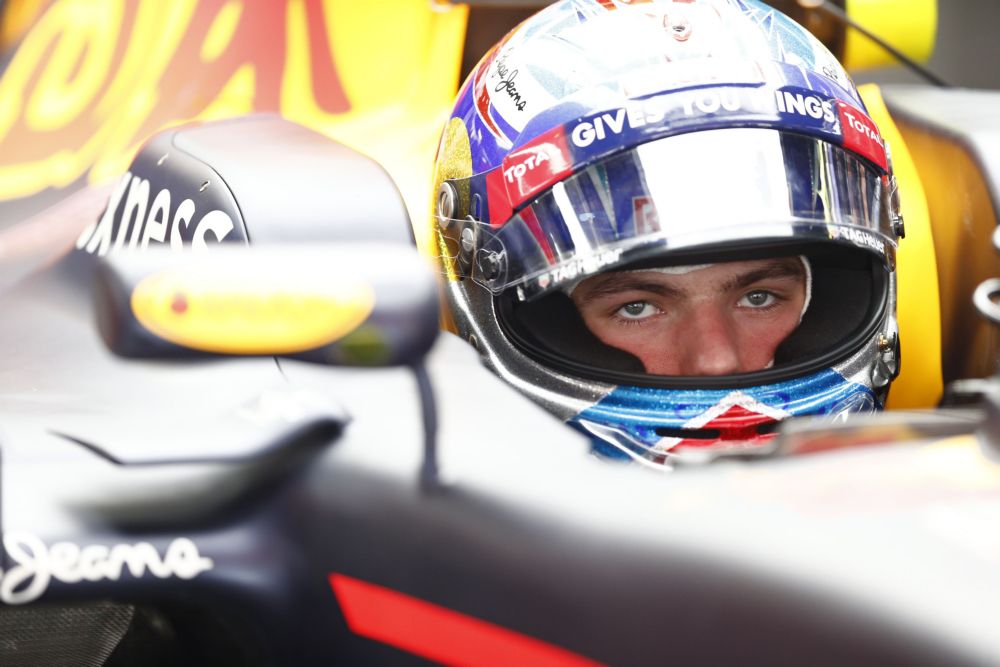 Verstappen start tijdens de Grand Prix van Spanje op plek 4