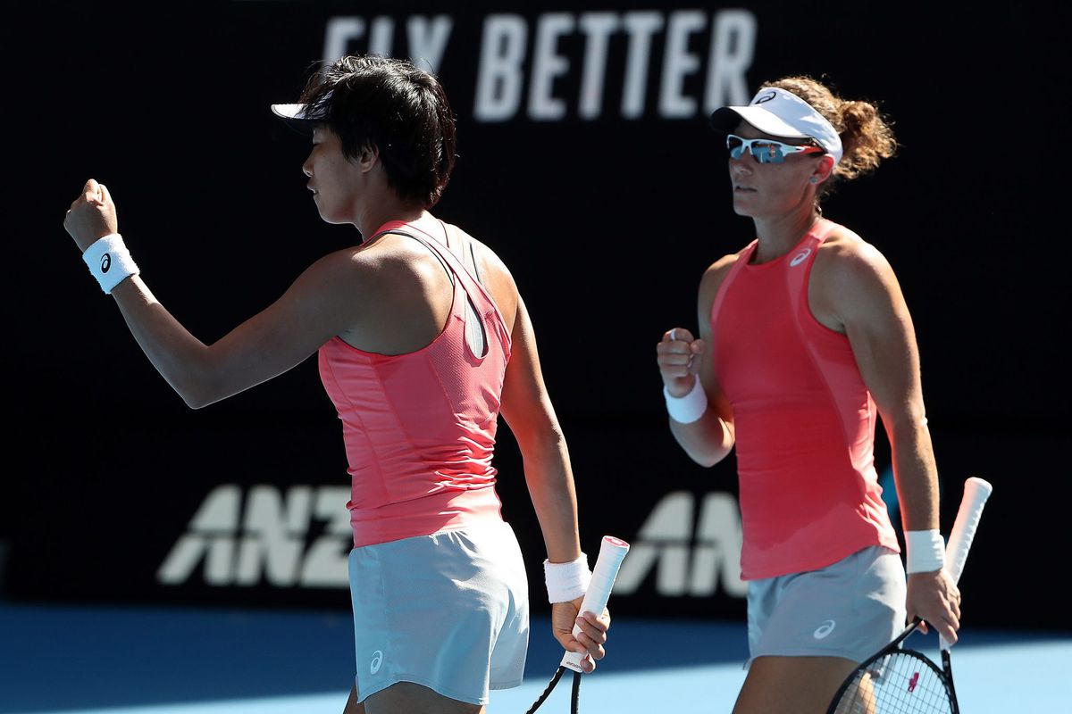 Stosur en Zhang winnen vrouwendubbel op Australian Open