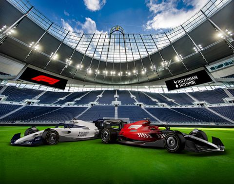 Formule 1 gaat samenwerken met Tottenham Hotspur: karten in het stadion