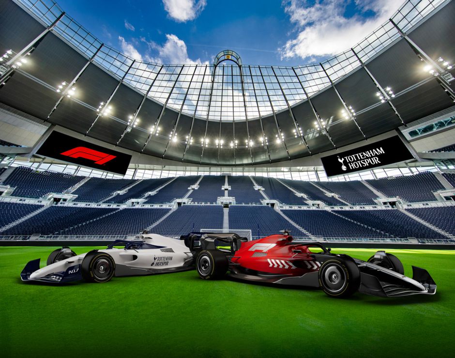 Formule 1 gaat samenwerken met Tottenham Hotspur: karten in het stadion