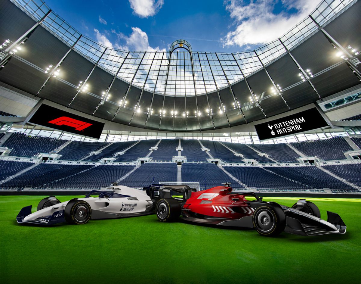 Formule 1 gaat samenwerken met Tottenham Hotspur: karten in het stadion