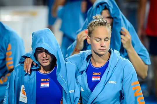 Enorme teleurstelling voor waterpolosters op WK