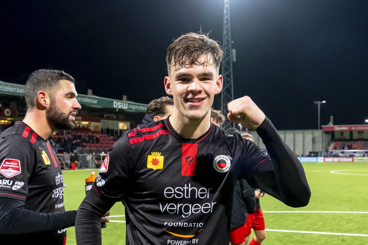 Excelsior-spits Thijs Dallinga met 32 goals topscorer van de Keuken Kampioen Divisie