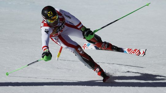 Hirscher net naast het podium in Aspen