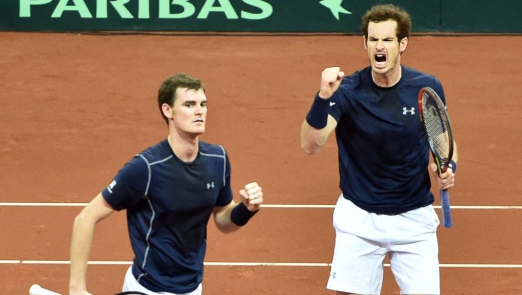 Britten leiden in finale Davis Cup na winst dubbelspel