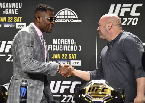 🥊 | Francis Ngannou en Dana White ruziën over UFC: 'Wat heb jij tegen mij?'