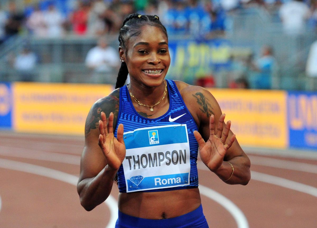 Elaine Thompson in bloedvorm: snelste 100 meter én 200 meter van 2019