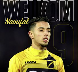 Officieel: NAC huurt spits Naoufal Bannis voor een half jaar van Feyenoord