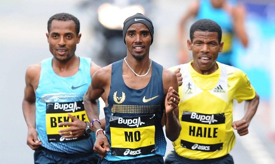Fittie in atletiekland! Hardlopers Farah en Gebrselassie bekvechten over diefstal in hotel