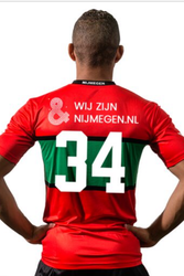 NEC met 'Wij zijn Nijmegen' op shirt tegen Vitesse