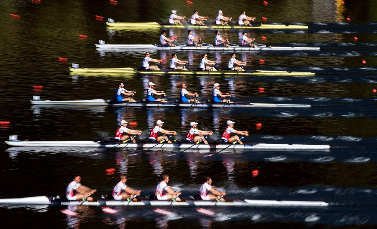 Lichte mannen dubbelvier pakt zilver op EK roeien