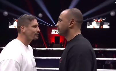 🎥 | Rico Verhoeven en Badr Hari staan oog in oog in de ring bij GLORY Collision 5