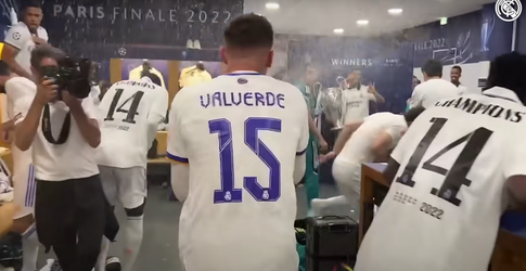 🎥​ | Gluur mee in Real Madrids kleedkamer na Champions League-zege