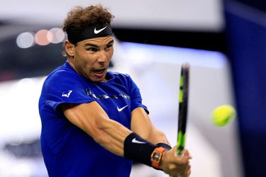 Nadal is niet te stoppen en plaatst zich ook voor kwartfinales in Shanghai