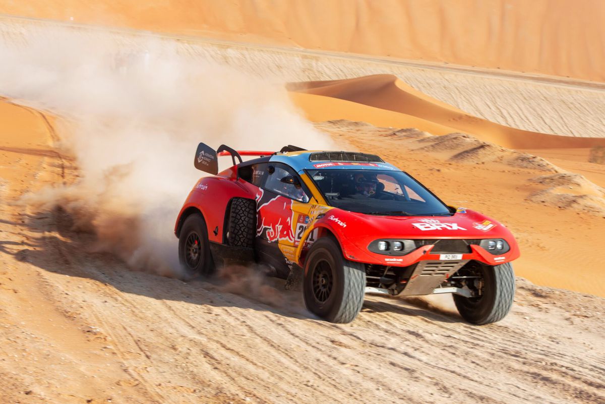 Franse autocoureur Loeb wint voor de 5e dag op rij in Dakar Rally
