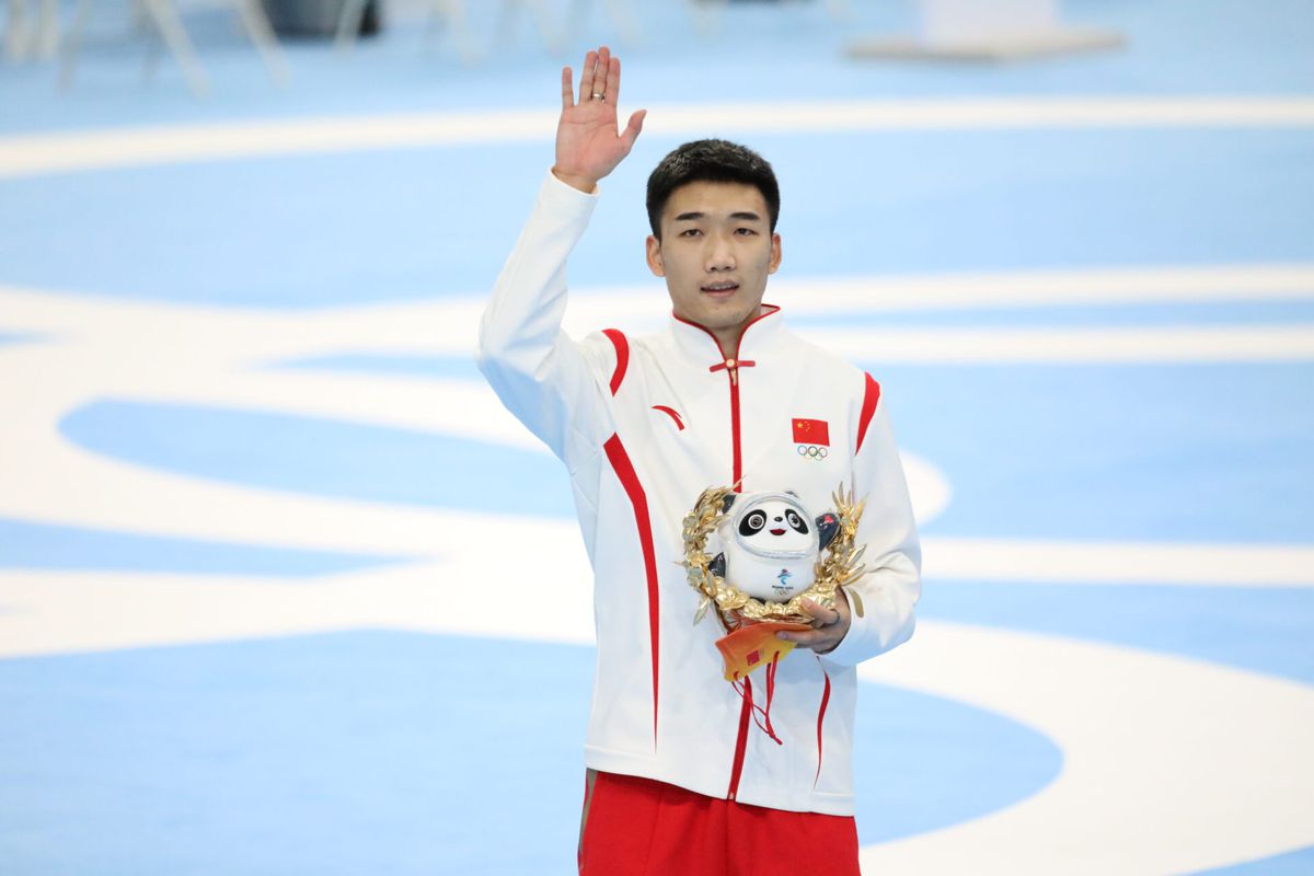 Olympisch sprintkampioen  Gao Tingyu pakt een sabbatical year