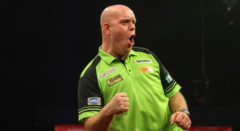 In bikkelharde partij kraakt Michael van Gerwen uiteindelijk Josh Rock