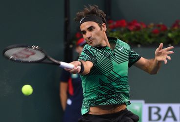 Federer zonder te spelen in halve finale Indian Wells