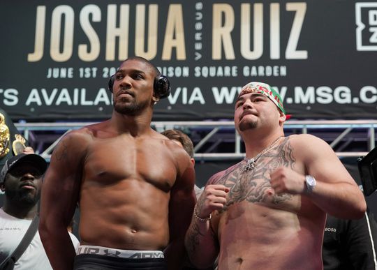Alles wat je moet weten over het boksgevecht tussen Anthony Joshua en Andy Ruiz jr.
