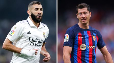 Stel jouw favoriete El Clásico-team samen! Kies jij voor Benzema of Lewandowski in de spits?