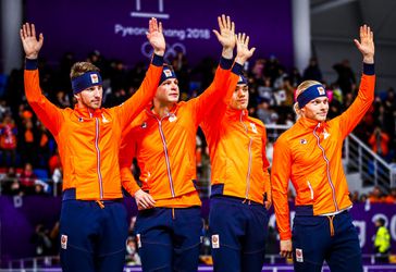 Nederlandse mannen pakken overtuigend brons op ploegenachtervolging