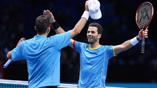 Rojer overtuigend verder in Rotterdam