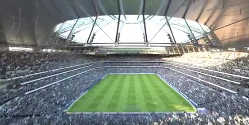 Dit moet je zien: Hele vette video van nieuwe stadion Spurs
