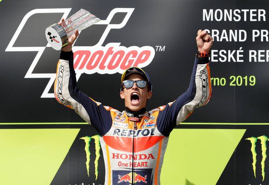 MotoGP-baas Marc Márquez pakt 50ste overwinning in Tsjechië