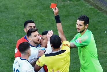 1 duel schorsing voor Messi na corruptie-uitspraken Copa América