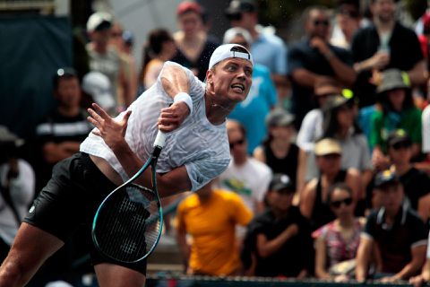 Van Rijthoven speelt met tegenstander en bereikt 2e ronde in Bratislava