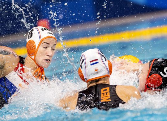 Nederlandse waterpolosters weer niet opgewassen tegen Verenigde Staten