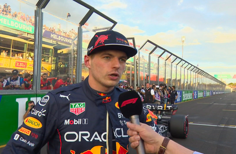 Max Verstappen ondanks P2 nog niet tevreden in Australië: 'We gaan alle kanten op'