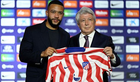 Memphis officieel gepresenteerd en reageert op lofzang Simeone: 'Dat is eervol'