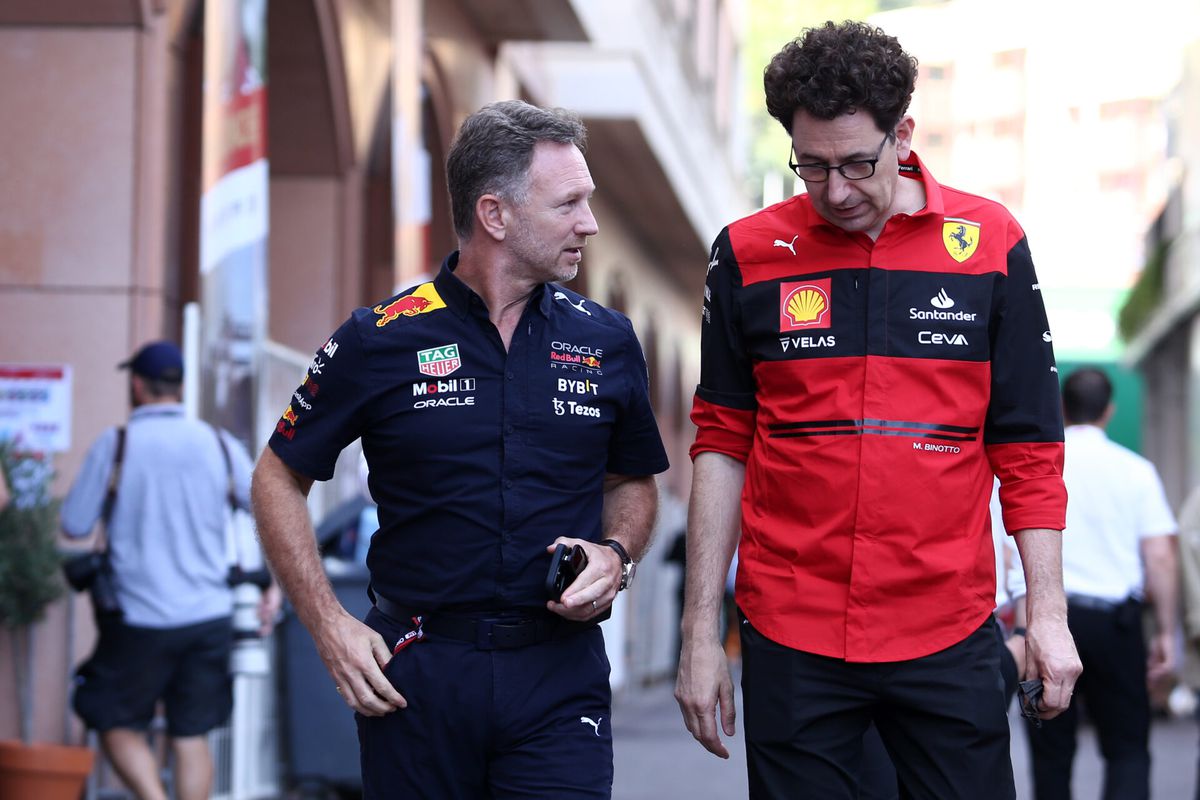 'Ferrari sprak met Christian Horner als opvolger van vertrekkende Mattia Binotto'