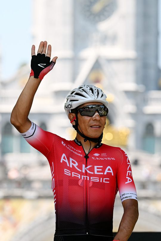 Nairo Quintana verlengt contract bij Arkéa-Samsic: 'Onze geschiedenis samen gaan we nog mooier maken'