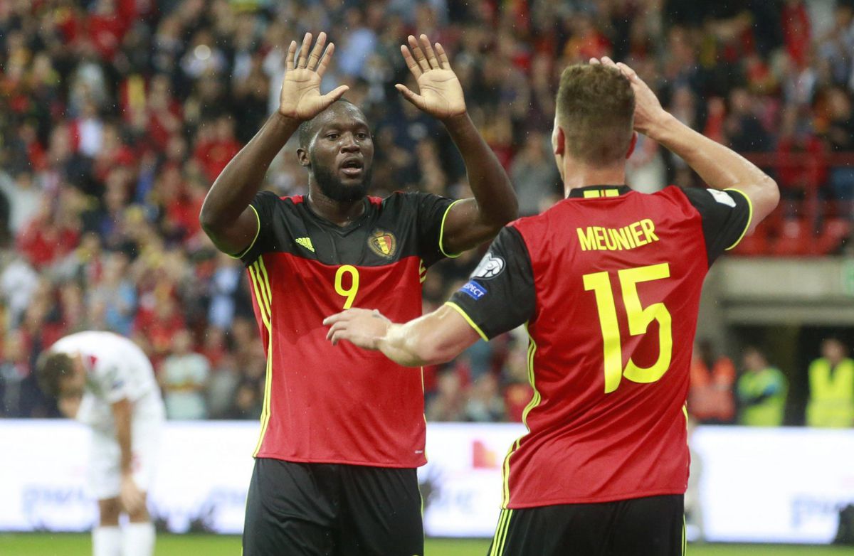 10 Belgen scoren 9 keer tegen Gibraltar