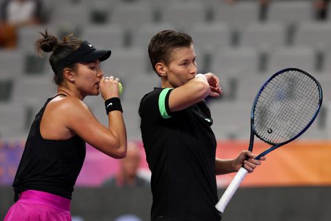 Demi Schuurs kan niet verrassen en verliest eerste partij in dubbelspel WTA Finals