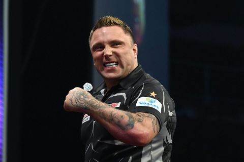 Gerwyn Price racet naar kwartfinales UK Open, wereldkampioen Wright terug naar Schotland