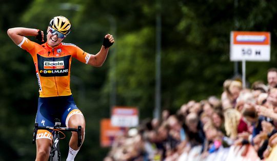 Chantal Blaak is Nederlands kampioene op de weg