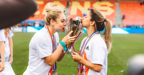 Dit is de vriendin van Daniëlle van de Donk, die ze in WK-finale kan treffen