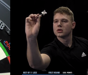 🎥| Darters te dik? Nee joh! Ziek gespierde Duitser wint 1e pot bij PDC