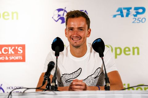 Daniil Medvedev wil Wimbledon-soap in Rosmalen van zich af schudden: 'Vaak genoeg uitgesproken over politiek'