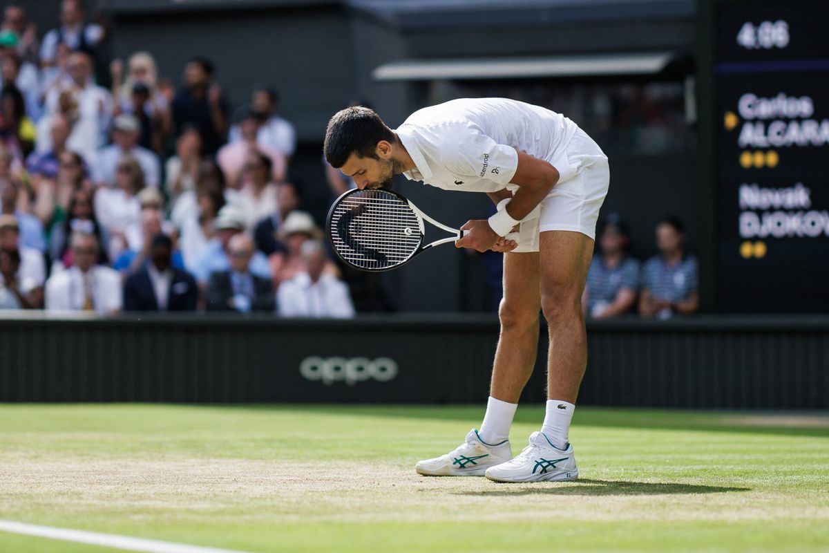 Novak Djokovic moet 7000 euro aftikken na Wimbledon-finale: fan bemachtigt zijn racket