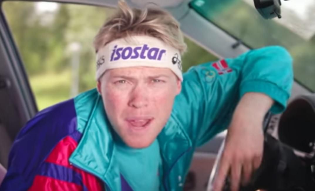 Noorse schaatser maakt lied om zijn sport te redden (video)