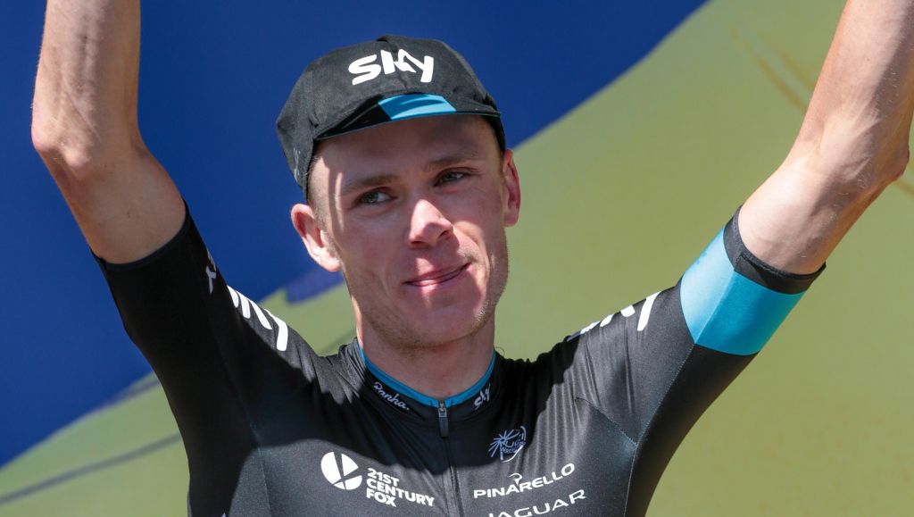 Froome wint vijfde etappe en pakt gele leiderstrui in Dauphiné